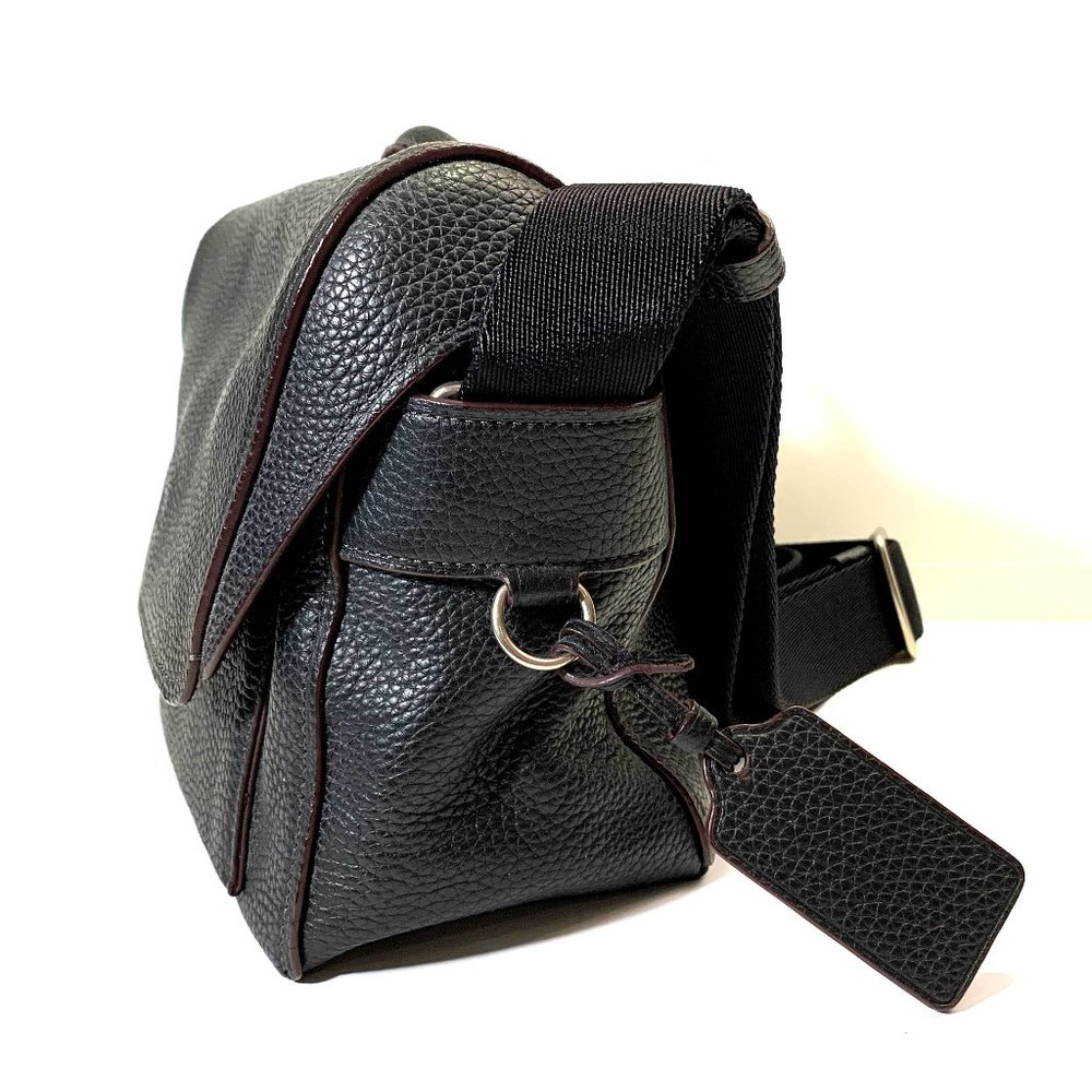 Coach 1941 Men's Pebbled Leather Messenger Bag - Picture 4 of 8